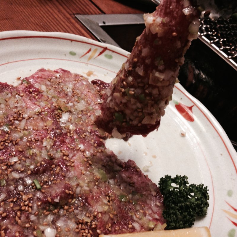 ネギ塩カルビ(焼肉 サントキ （サントキ）)