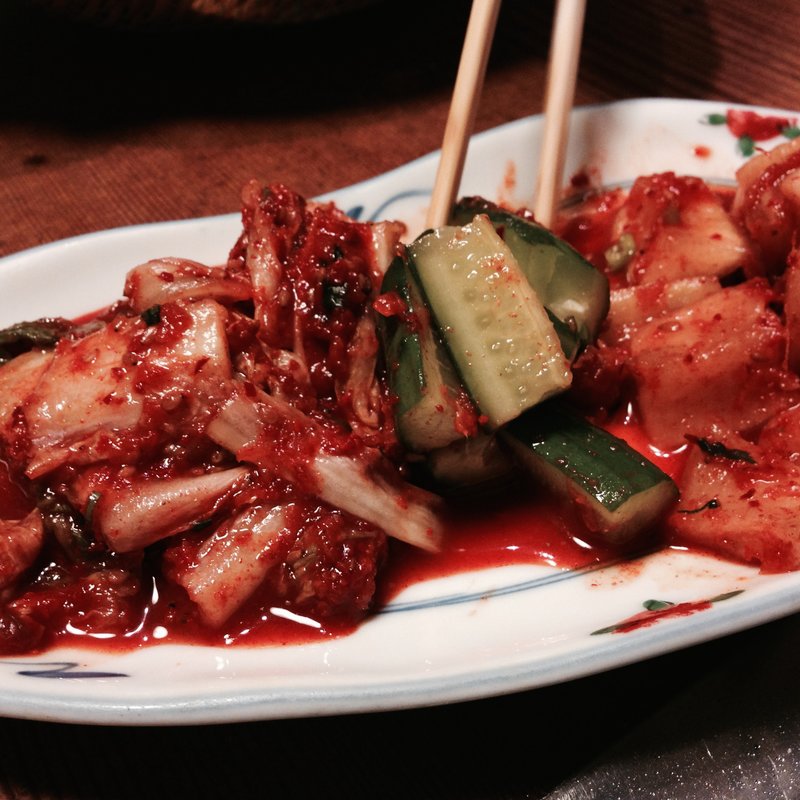 キムチ盛り合せ(焼肉 サントキ （サントキ）)