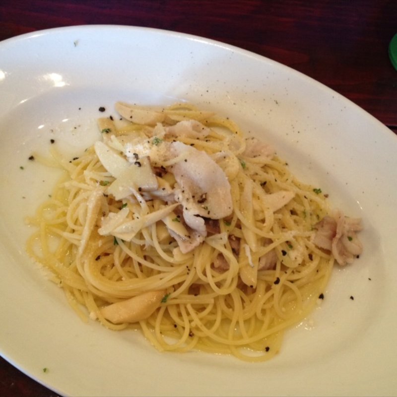 豚バラとエリンギの和パスタ(pasta pizza FUN)