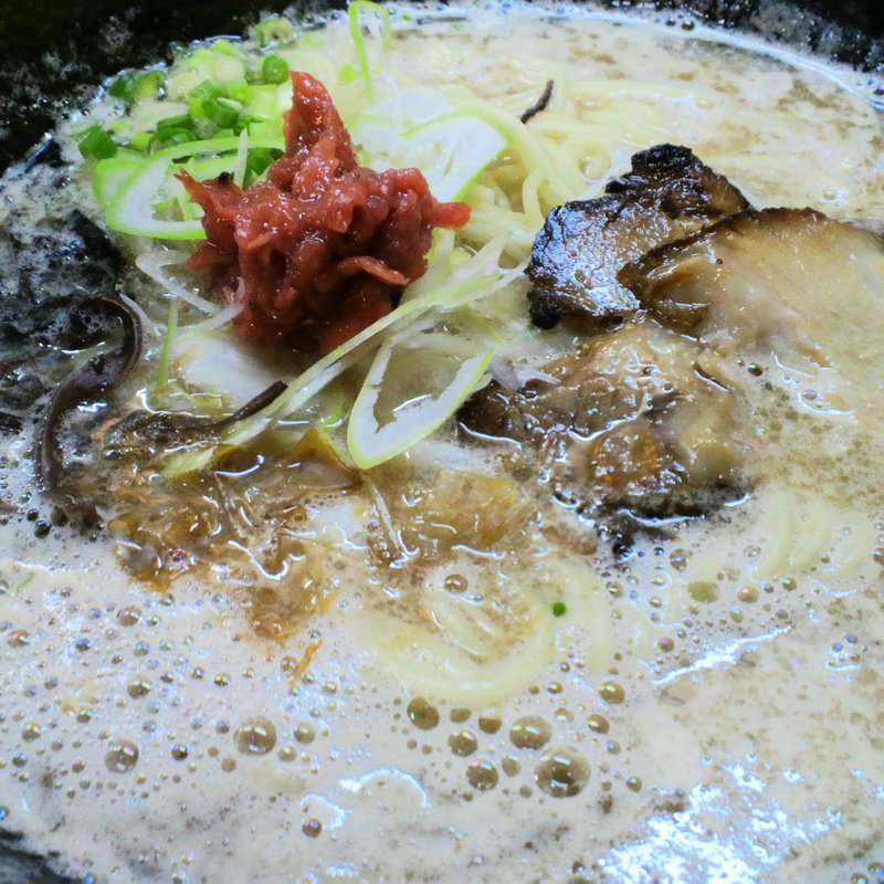 豚骨醤油(朱蓮)