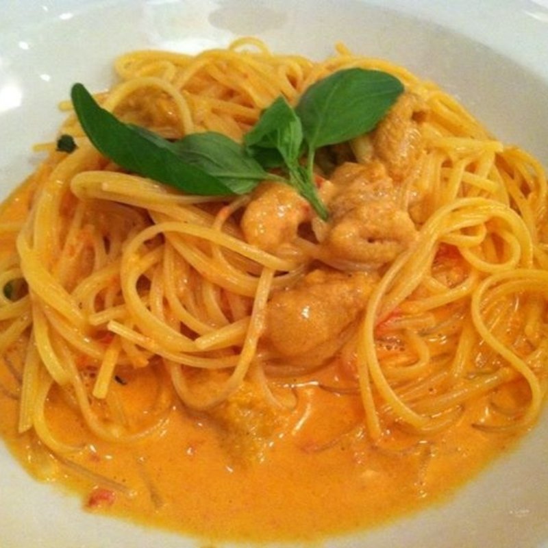 雲丹クリームパスタ(Basta Pasta)