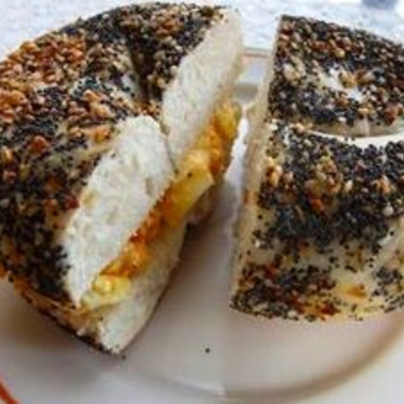 ベーグル　エブリシング(マルイチベーグル （MARUICHI BAGEL）)