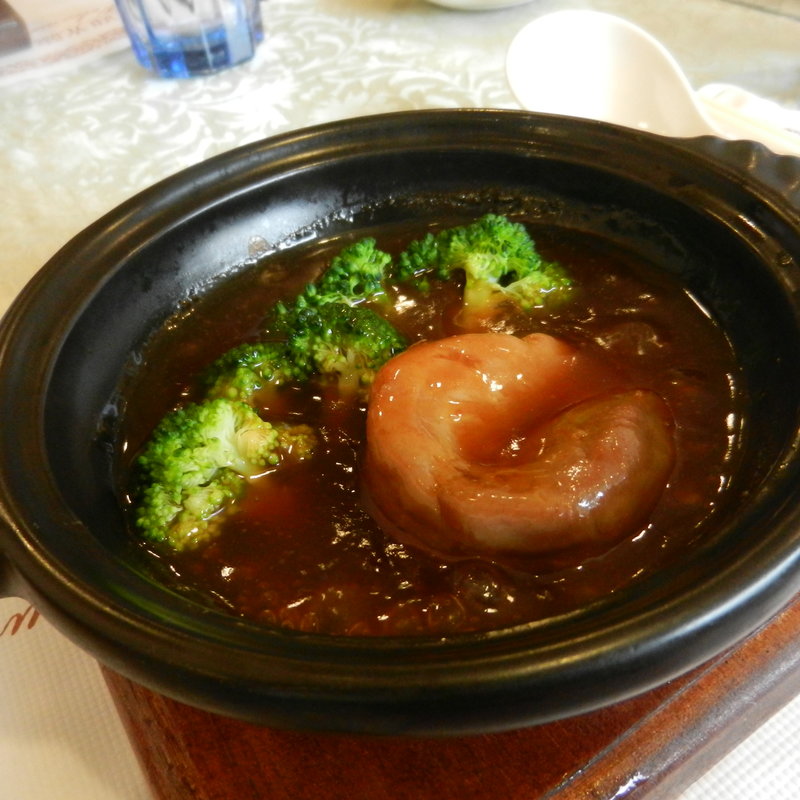 煮アワビ(禎翅餐坊)