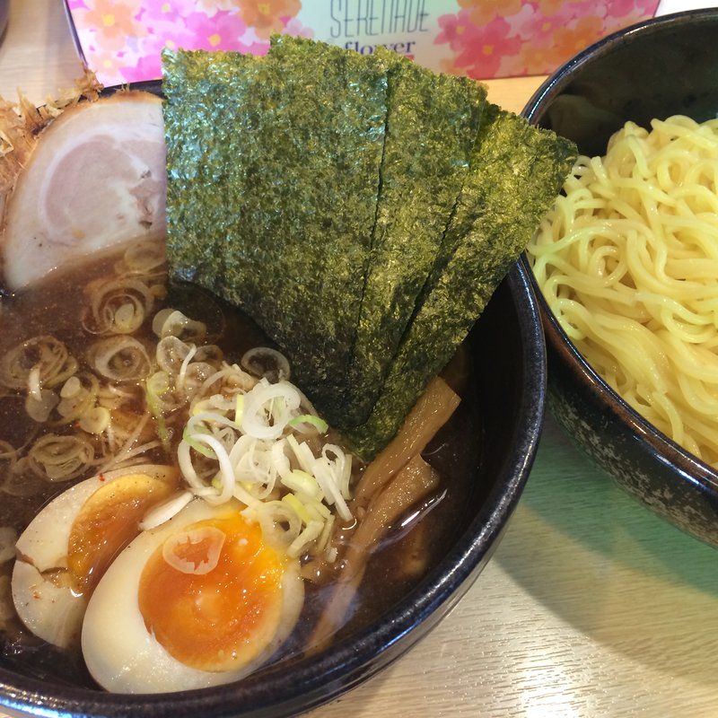 全部増し　醤油つけ麺(竹屋 調布店 )