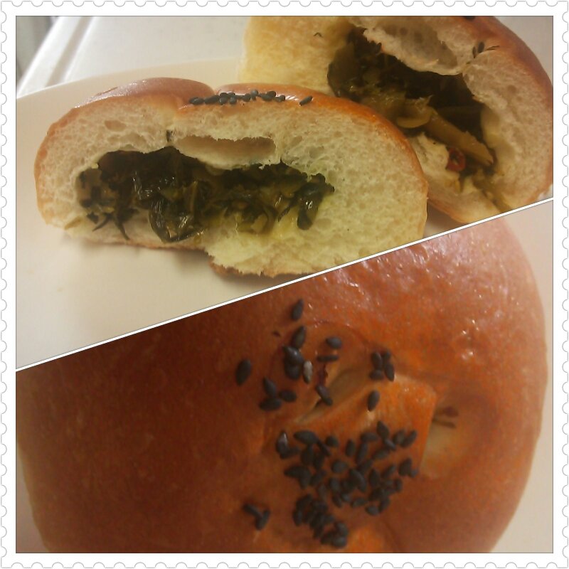 高菜パン(だるま堂)