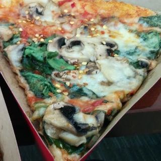mushroom pizza(Boston House Of Pizza)