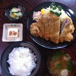 梅カツ定食(とんかつ三枡 （トンカツミマス）)