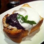 red bean toast