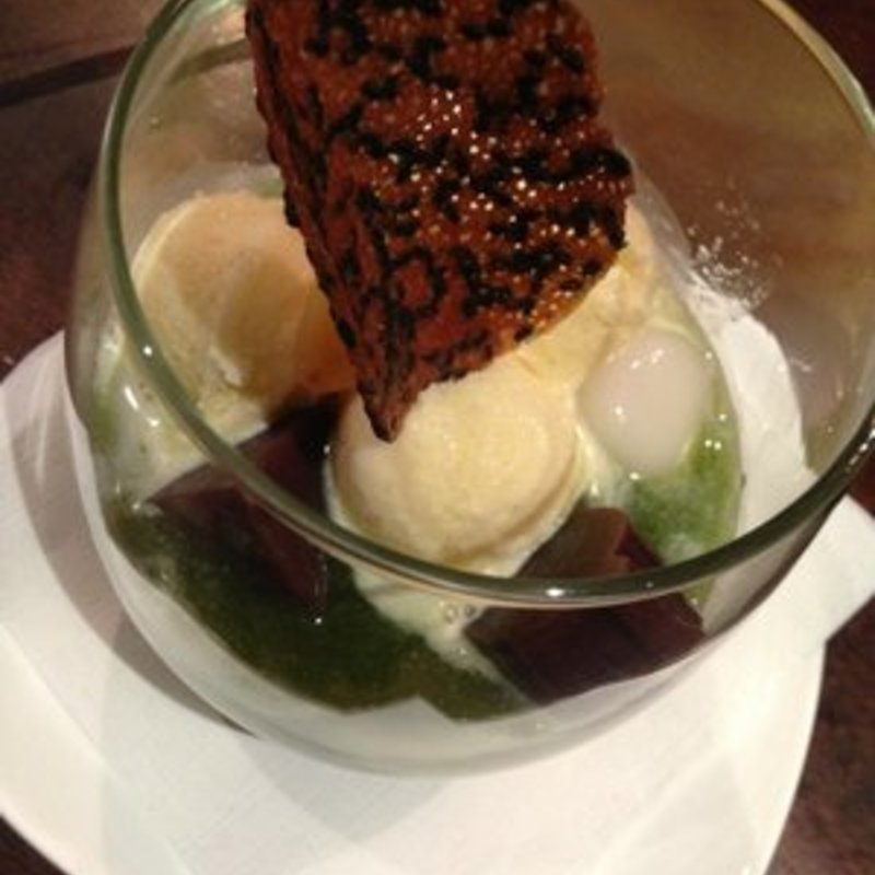 sake ice cream(Cha-An)