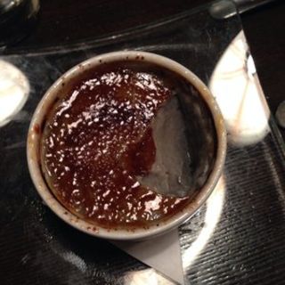 Black sesame creme brûlée (Cha-An)