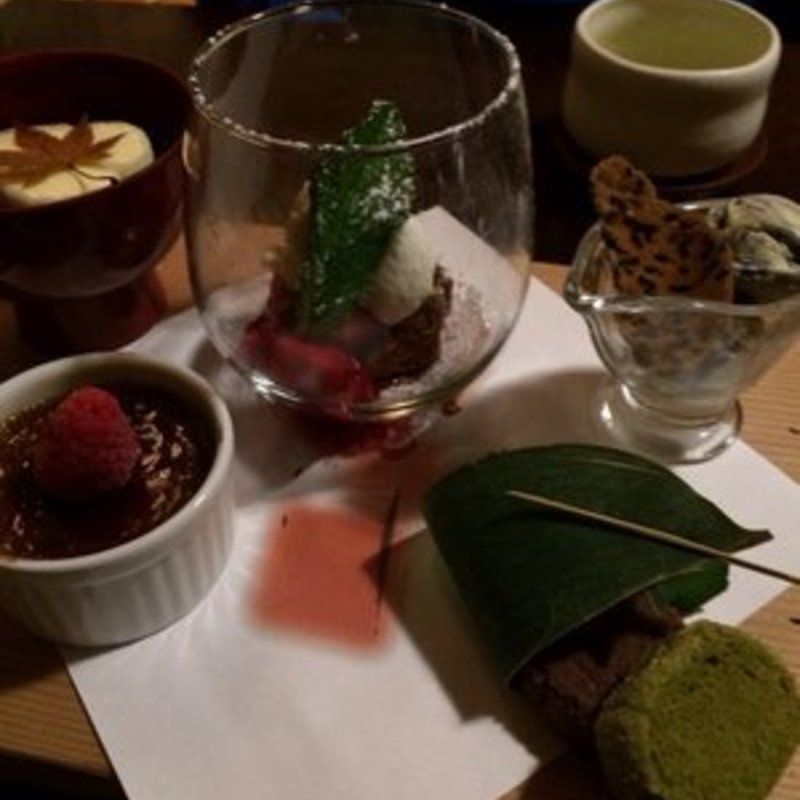 Dessert sampler (Cha-An)