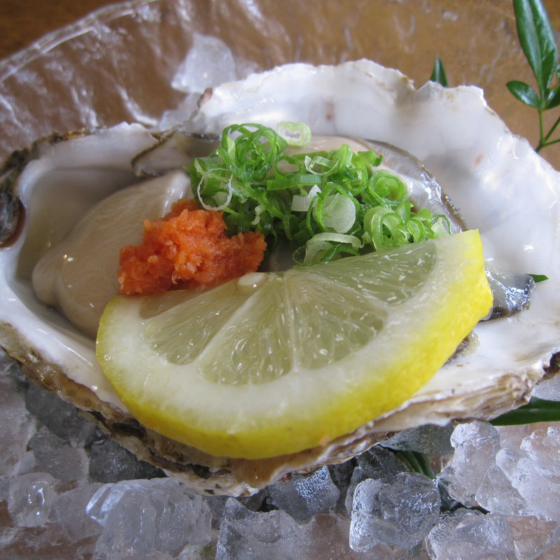 岩かきポン酢(おけしょう鮮魚の海中苑 本店)