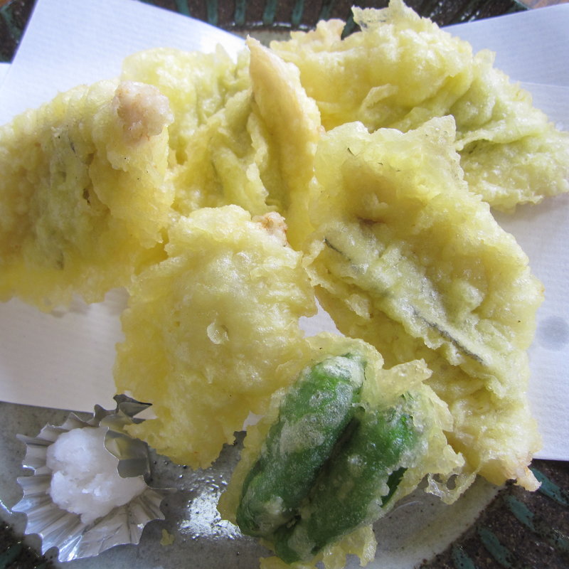 穴子の天ぷら(おけしょう鮮魚の海中苑 本店)