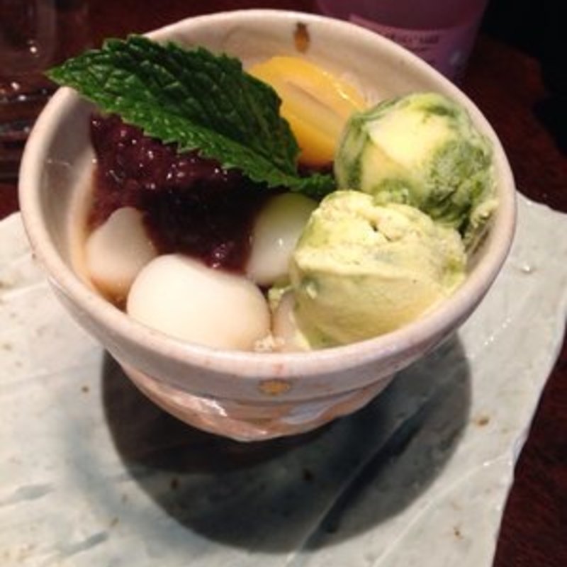 Hojicha anmitsu(Cha-An)