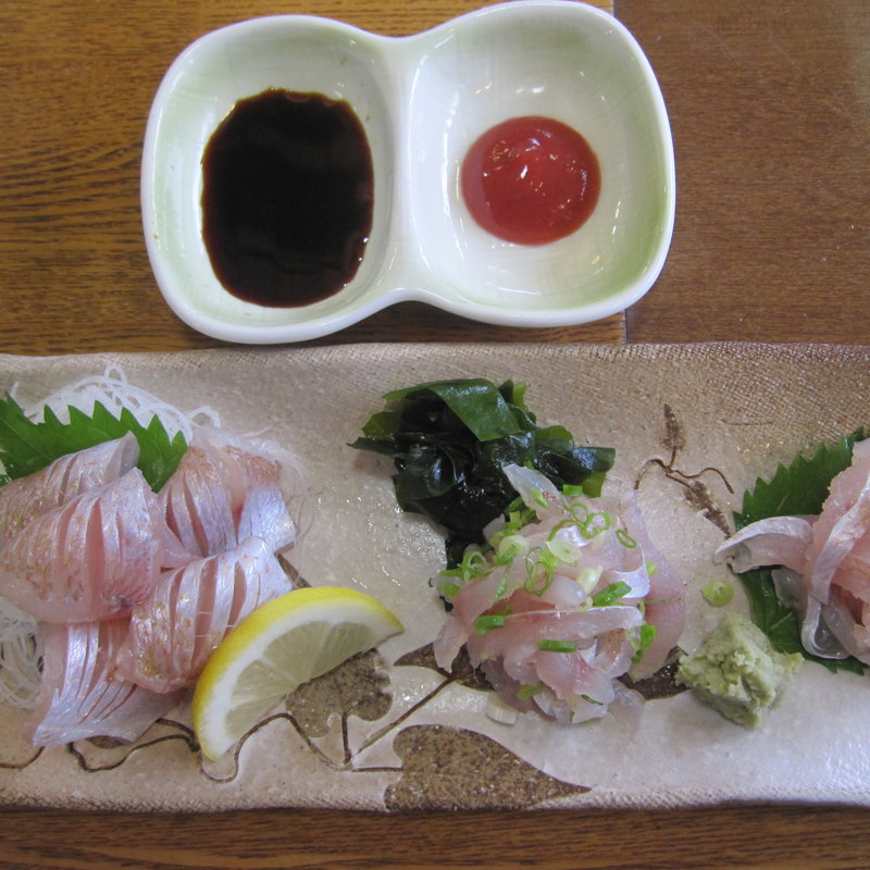 小鯛の昆布締め(おけしょう鮮魚の海中苑 本店)