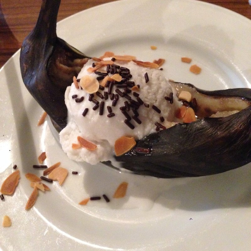 ランチの焼きバナナ(Bistro ひつじや （ビストロ ヒツジヤ）)