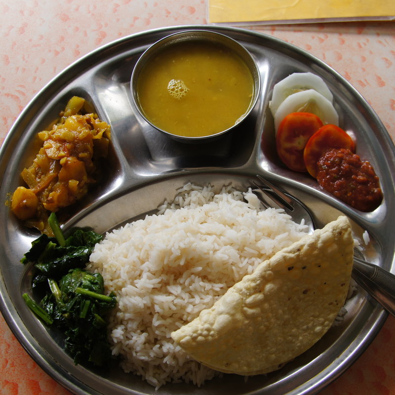 veg.daal bhaat(SANJU RESTAURANT)