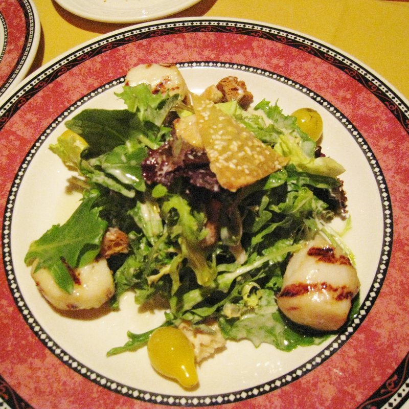 Scallop salad(The Lakefront Restaurant)