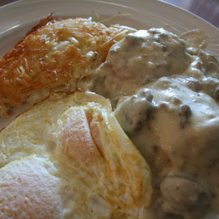 Chicken Fried Steak and Eggs (Rosie's Cafe Downtown Tahoe)