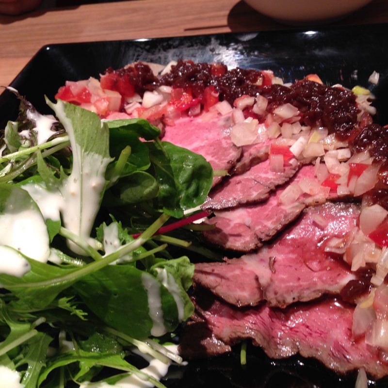 俺のローストビーフ(そば 俺のだし GINZA5 （【旧店名】俺のそば）)