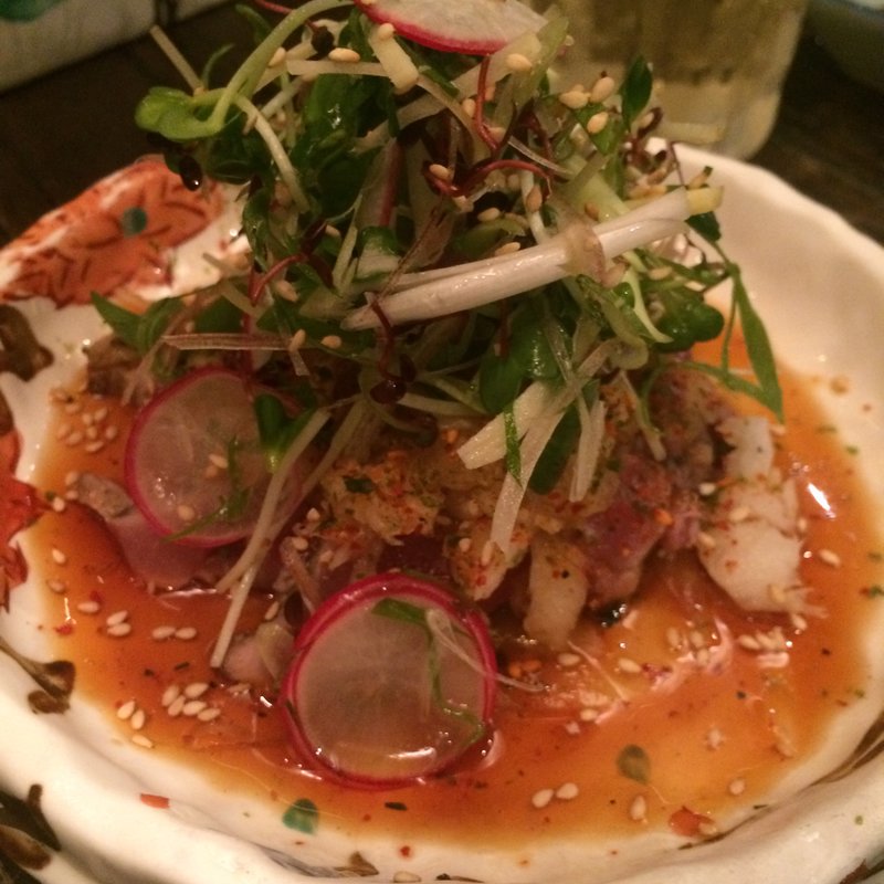 たたき(焼鶏あきら 中目黒本店)