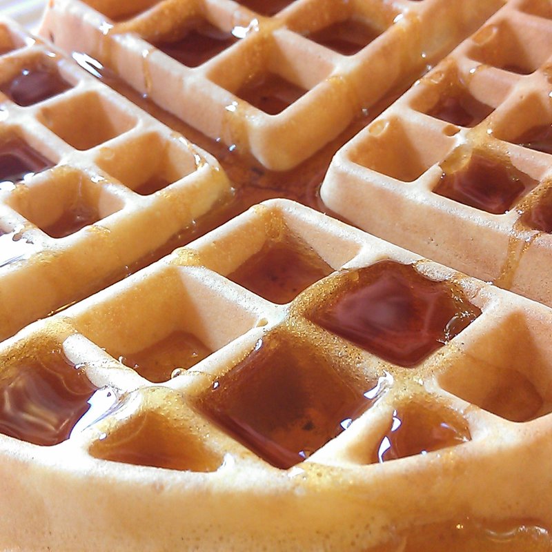 ベルギー・ワッフル(Goose Feathers - An Express Cafe )