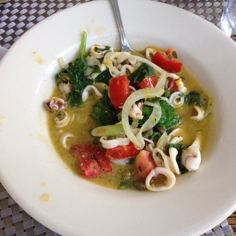 Sautéed Calamari (Sermet's Courtyard)