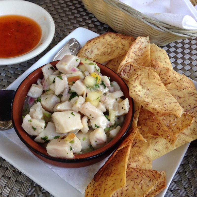 Swordfish Ceviche (Sermet's Courtyard)