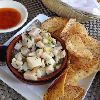 Swordfish Ceviche (Sermet's Courtyard)
