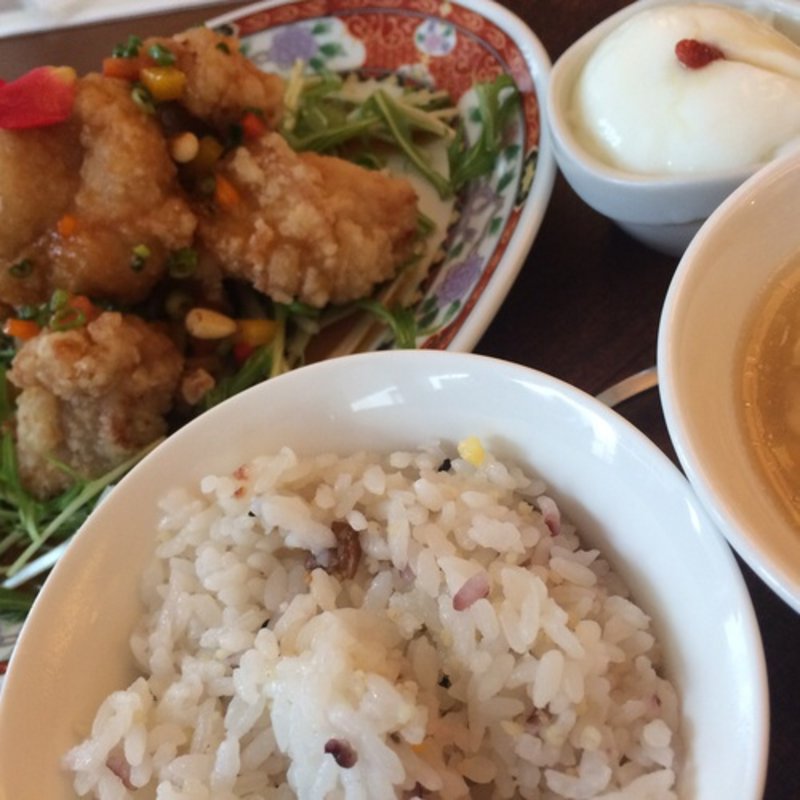 油淋鶏定食(痩明樓 )