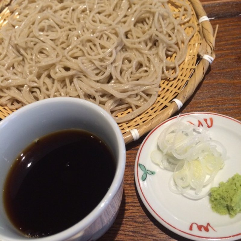 ざるそば(手打ち蕎麦　山がた )