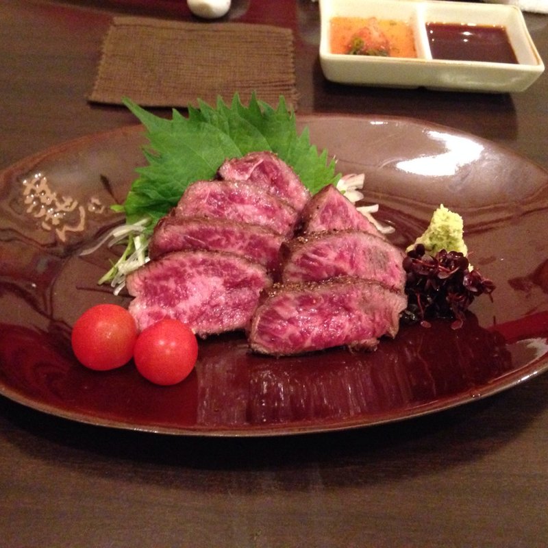 和牛たたき(幸せごはん )