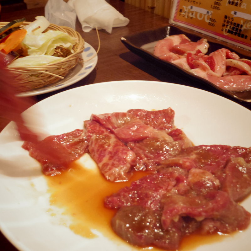 カルビたれ(炭火焼肉　やまもと)