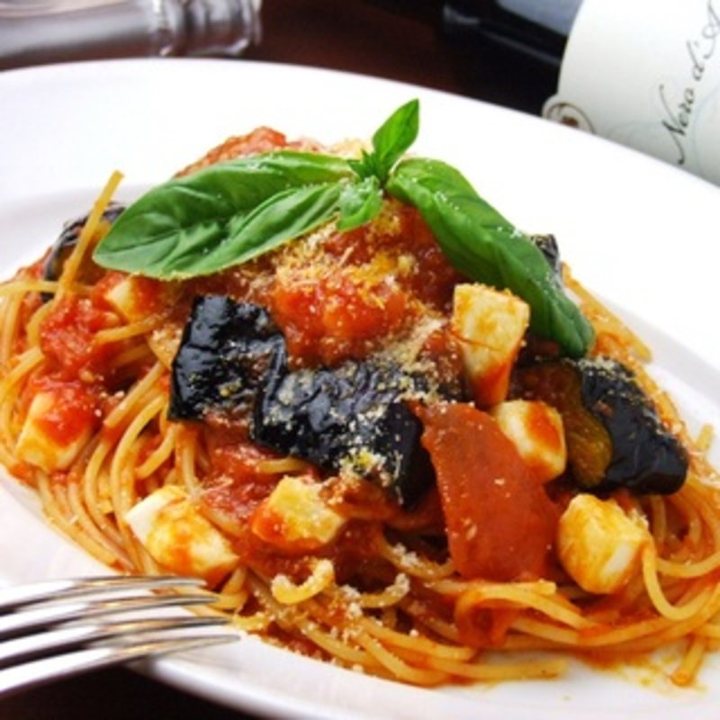  モッツァレラチーズと茄子のトマト和え(ガルロ・ネロ 玉川高島屋店)