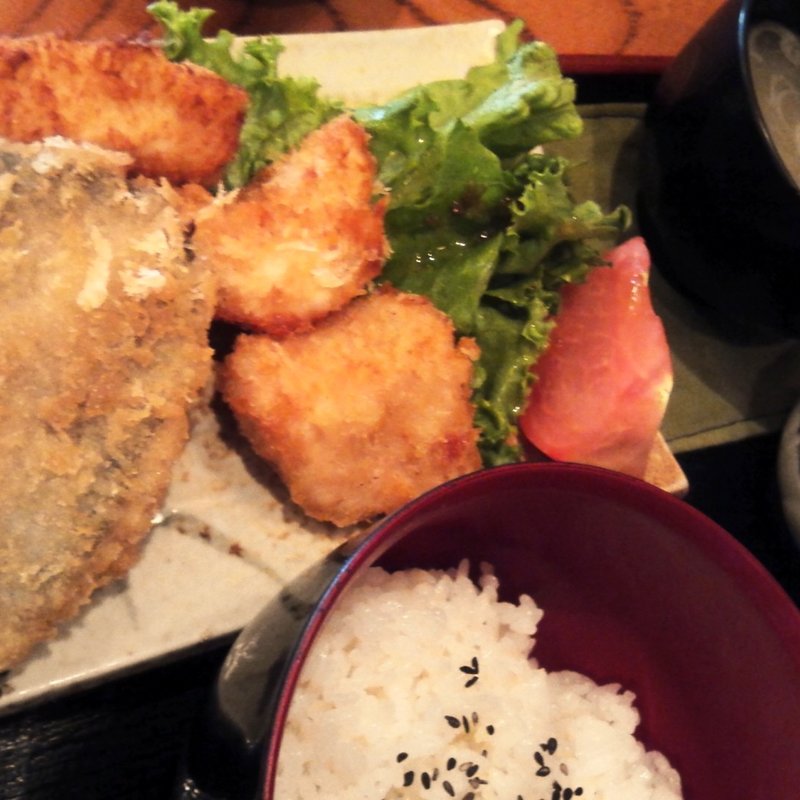 ミックスフライ定食（ランチ）(一胡久 )