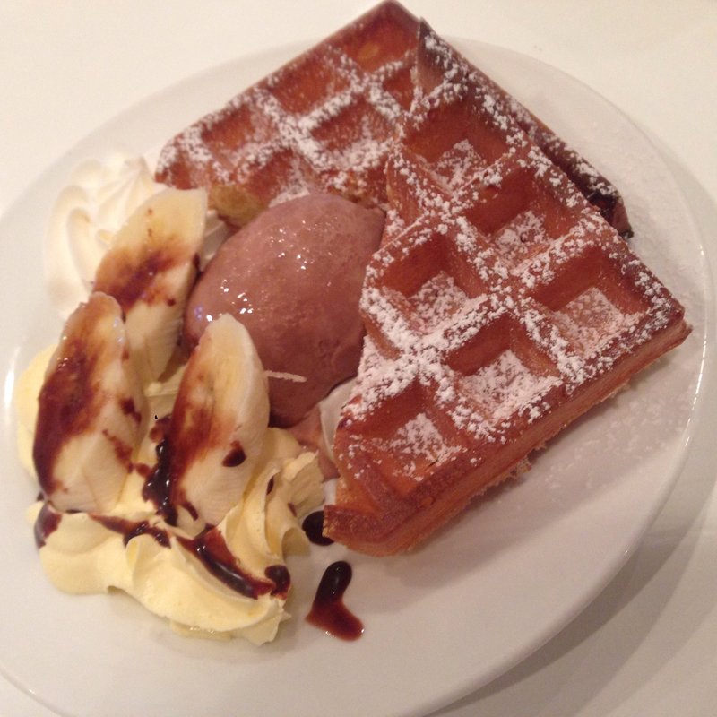 ワッフル…チョコバナナカスタード(スページオ　 （SPAZIO）)