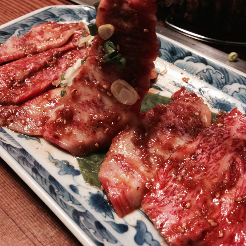 仙台牛特上カルビ(焼肉 サントキ （サントキ）)