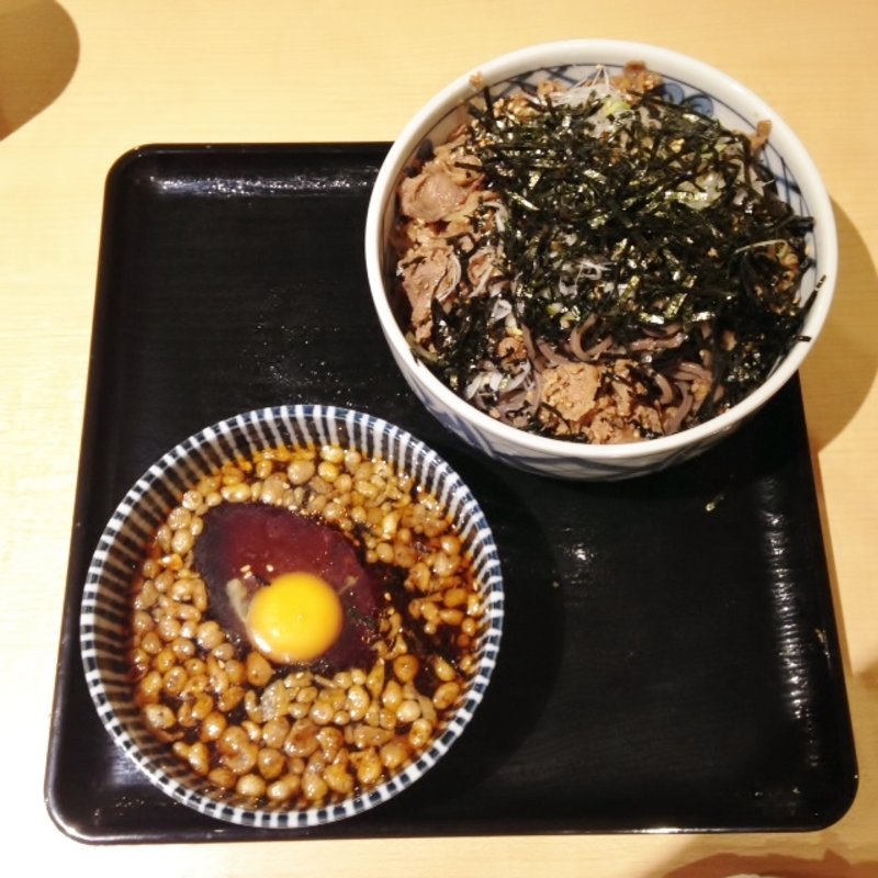 肉そば(俺のやきとり 蒲田)