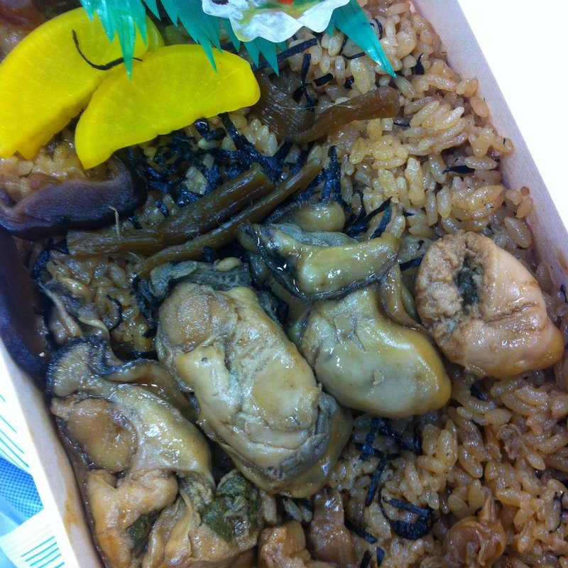 かきめし弁当(厚岸駅前氏家待合所 )