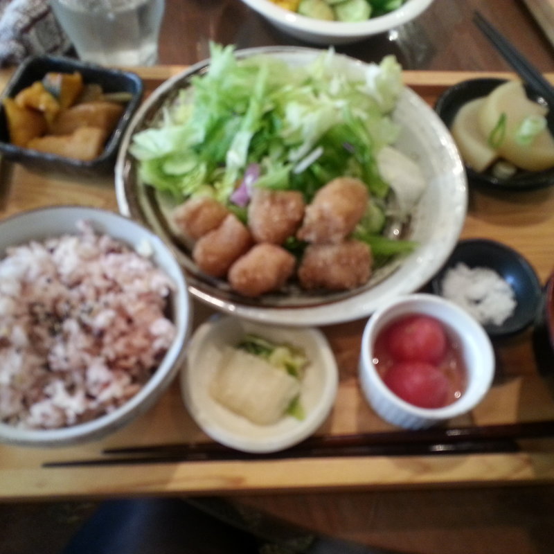 おからあげ定食(ムモクテキカフェ （mumokuteki cafe）)