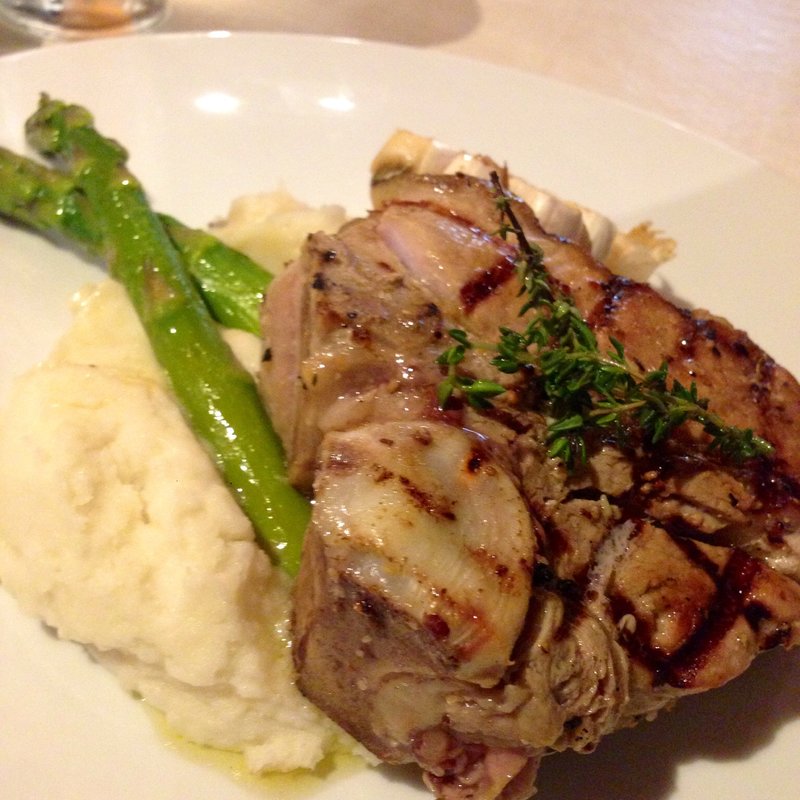 子羊のステーキ(Arancino Italian Restaurant)