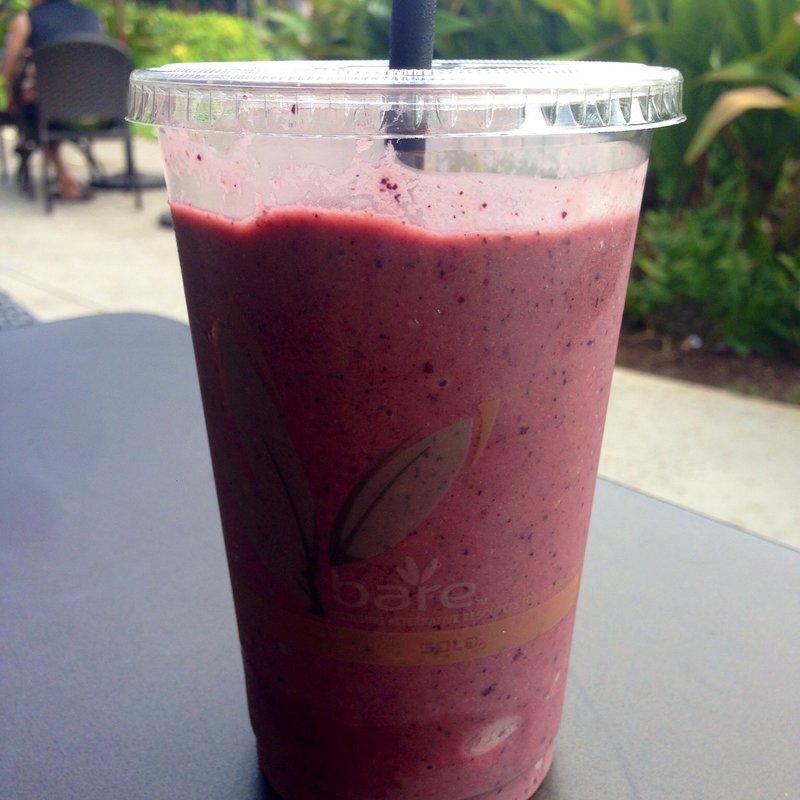 アサイースムージー(Island Vintage Coffee)