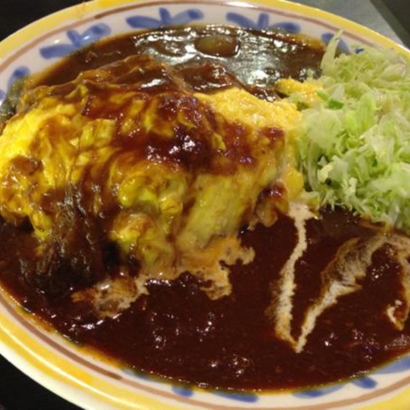 カレー＆ハヤシあいがけ(キッチン ニューほしの)