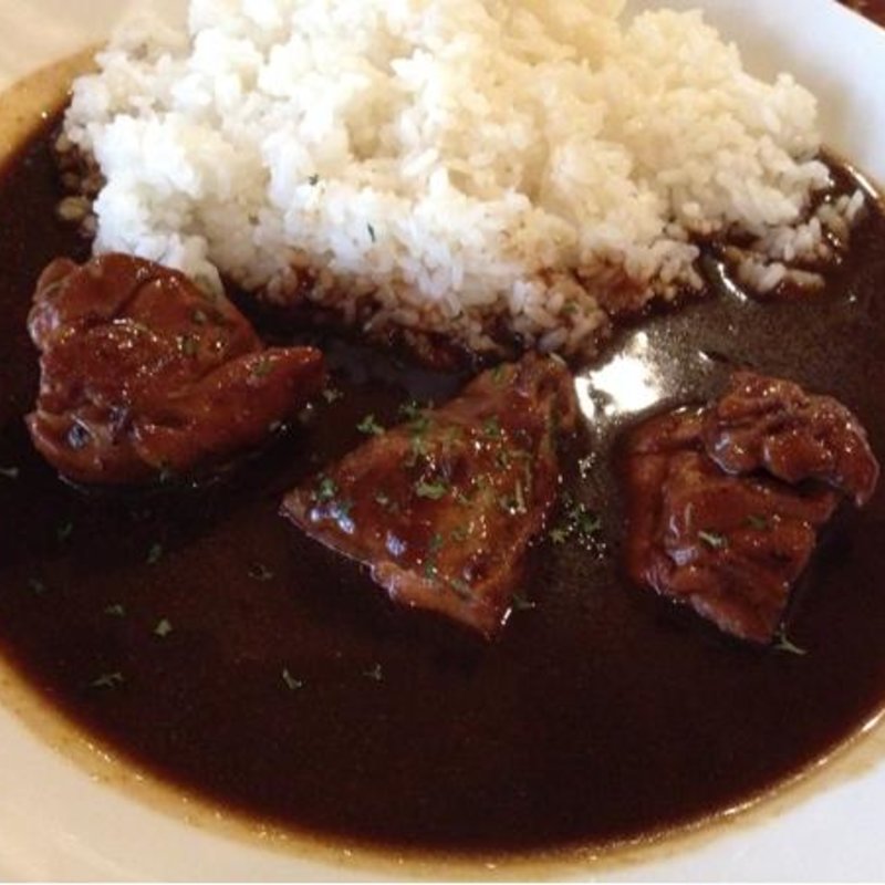 ブラックチキンカレー(BULLDOG)