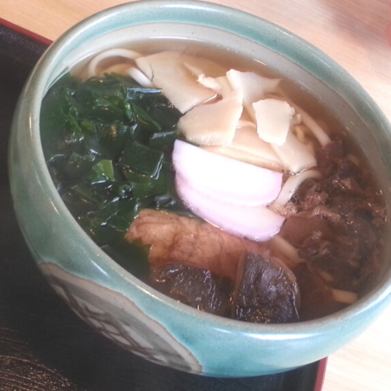 五目うどん(うどんの庄　まらそん亭)