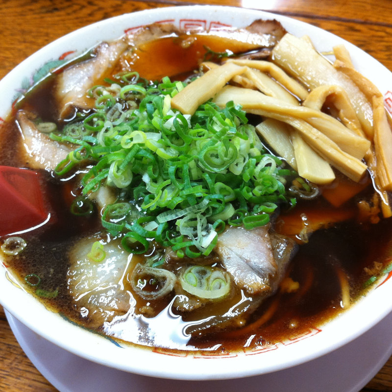 竹入り中華そば(新福菜館　三条店)