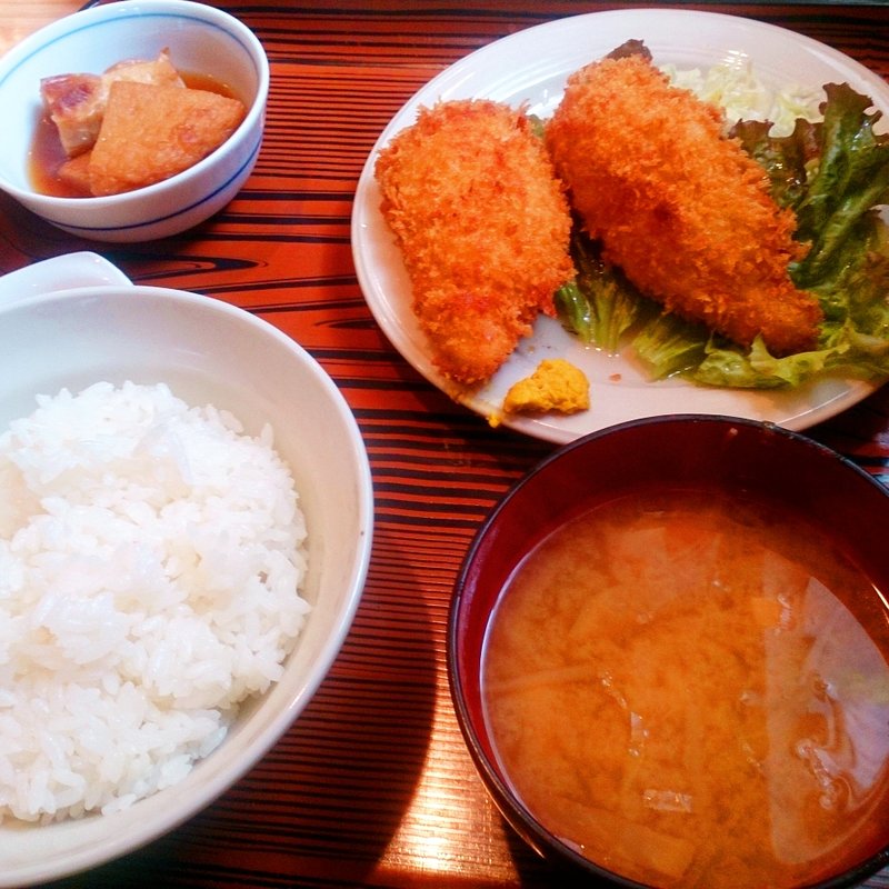 白身魚フライランチ(大門)