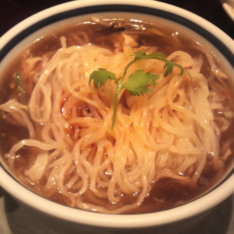 五目酸辣とろみそば(中国名菜露天)