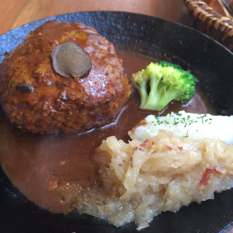 ハンバーグランチ(フランケンシュタイン)