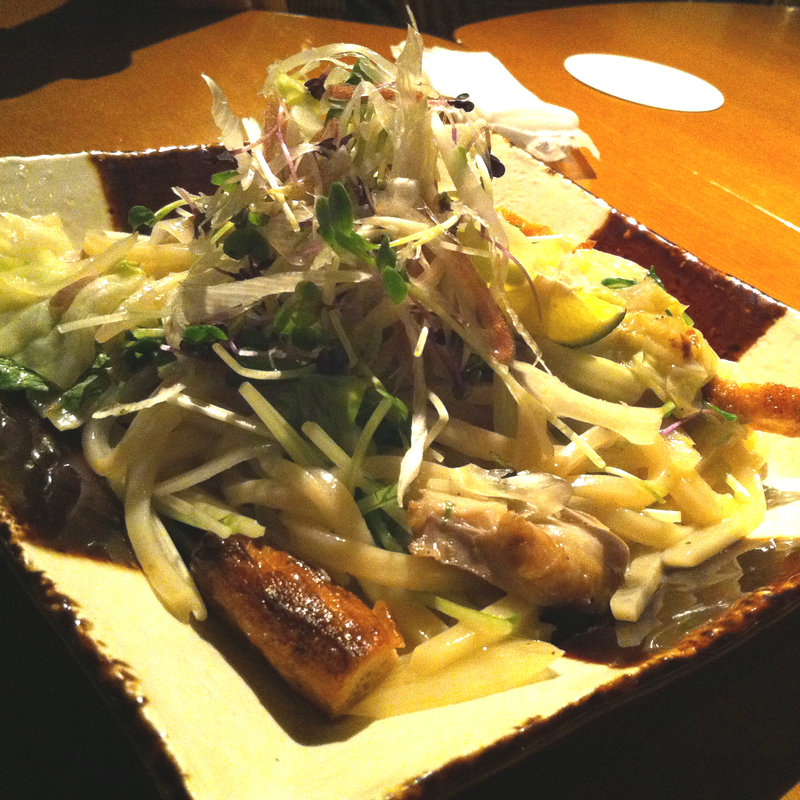 IYEMON の塩焼きうどん(伊右衛門サロン （IYEMON SALON KYOTO）)